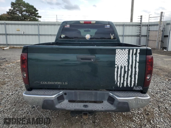 2005 Chevrolet Colorado 1SB LS Z85 with VIN 1GCCS136158279853, listed as a Copart auction lot 78640384 with 236,492 mi miles and Clean Title. Bid and sale history available at carsss.com. Image 6.