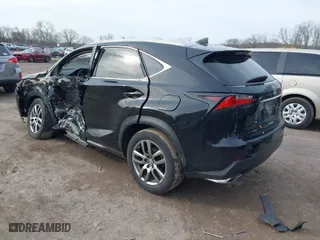 2015 Lexus NX 200t with VIN JTJBARBZ6F2021886, listed as a IAAI auction lot 42016436 with 106,014 mi miles. Bid and sale history available at carsss.com. Image 3.