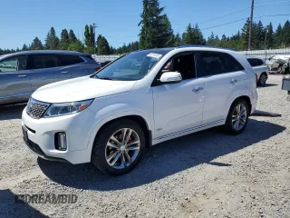 2015 Kia Sorento SX Limited with VIN 5XYKWDA71FG594658, listed as a Copart auction lot 63714035 with 71,338 mi miles and Salvage title. Bid and sale history available at DreamBid. Image 1.