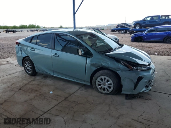 2020 Toyota Prius L Eco with VIN JTDKARFU0L3107685, listed as a Copart auction lot 63806495 with 32,900 mi miles and Salvage title. Bid and sale history available at DreamBid. Image 4.