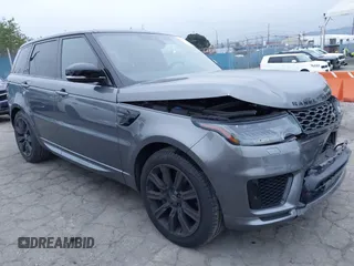 2019 Land Rover Range Rover Sport Dynamic with VIN SALWR2RE4KA850004, listed as a IAAI auction lot 41880360 with 61,953 mi miles. Bid and sale history available at carsss.com. Image 1.