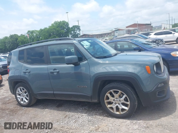 2017 Jeep Renegade Latitude with VIN ZACCJABB4HPF76064, listed as a IAAI auction lot 42525583 with 115,970 mi miles and . Bid and sale history available at DreamBid. Image 13.