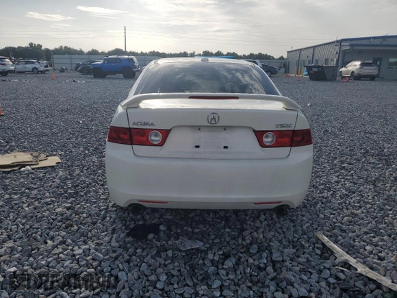 2005 Acura TSX with VIN JH4CL96805C035440, listed as a Copart auction lot 62578085 with 197,120 mi miles and Salvage title. Bid and sale history available at DreamBid. Image 6.