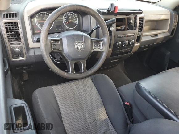 2012 Ram 1500 ST with VIN 3C6JD6AK8CG136475, listed as a Copart auction lot 79764154 with 157,254 mi miles and Clean title. Bid and sale history available at DreamBid. Image 8.