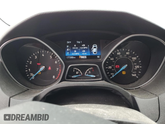 2016 Ford Focus SE with VIN 1FADP3F29GL371860, listed as a Copart auction lot 57687795 with 77,269 mi miles and Clean title. Bid and sale history available at DreamBid. Image 9.