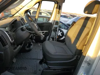 2024 Ram ProMaster Cargo Tradesman with VIN 3C6LRVDG7RE116511, listed as a Copart auction lot 79095424 with 1,636 mi miles and Salvage Title. Bid and sale history available at DreamBid. Image 7.