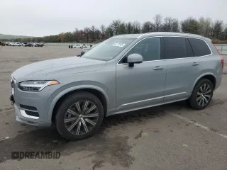 2025 Volvo XC90 with VIN YV4062PJ0S1339716, listed as a Copart auction lot 55772905 with 3,188 mi miles and Salvage title. Bid and sale history available at DreamBid. Image 1.