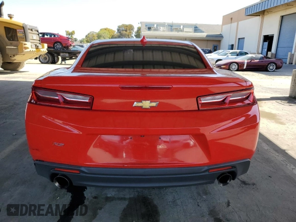 2018 Chevrolet Camaro 1LT with VIN 1G1FB1RS8J0128723, listed as a Copart auction lot 51802045 with 76,372 mi miles and Salvage Title. Bid and sale history available at carsss.com. Image 6.