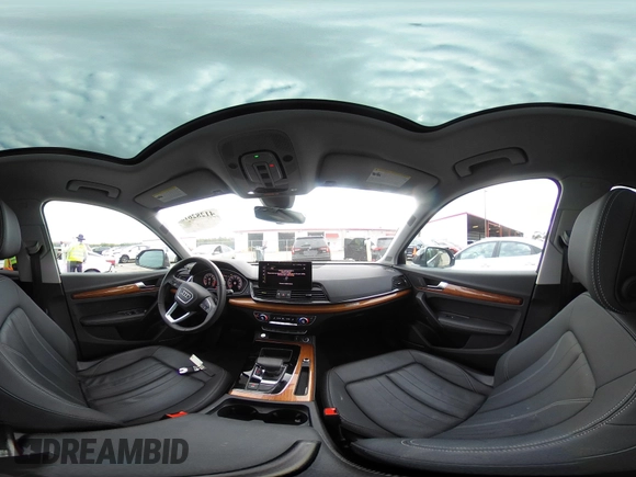 2023 Audi Q5 S line Premium Plus z VIN WA1EAAFY6P2161080, wystawiony jako IAAI lot #41282613 z przebiegiem 20 268 mil mil oraz . Historia ofert i sprzedaży dostępna na DreamBid. Obrazek 18.