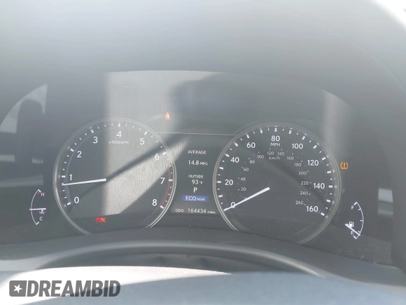 2013 Lexus GS 350 with VIN JTHBE1BL3D5008186, listed as a IAAI auction lot 42534872 with 164,434 mi miles and . Bid and sale history available at DreamBid. Image 7.