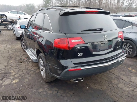 2012 Acura MDX Tech Pkg with VIN 2HNYD2H3XCH536210, listed as a IAAI auction lot 41779642 with 152,101 mi miles. Bid and sale history available at carsss.com. Image 3.