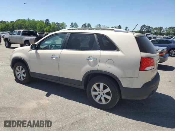 2011 Kia Sorento LX with VIN 5XYKT4A19BG048883, listed as a Copart auction lot 53777975 with 97,291 mi miles and Clean Title. Bid and sale history available at carsss.com. Image 2.