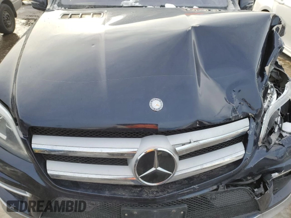 2013 Mercedes-Benz GL-Class GL 550 with VIN 4JGDF7DE5DA108219, listed as a Copart auction lot 46303845 with 0 mi miles and Salvage Title. Bid and sale history available at carsss.com. Image 12.