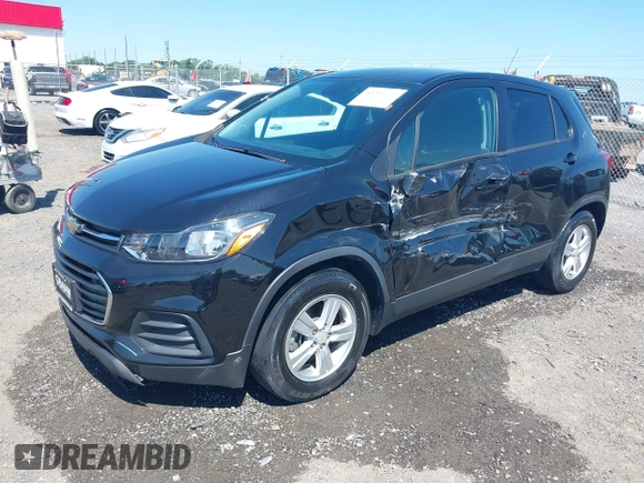 2020 Chevrolet Trax LS with VIN KL7CJKSB3LB026277, listed as a IAAI auction lot 42299054 with 81,232 mi miles and . Bid and sale history available at DreamBid. Image 2.