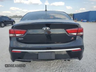 2021 Kia Rio LX with VIN 3KPA24AD7ME417409, listed as a Copart auction lot 47613345 with 100,196 mi miles and Salvage Title. Bid and sale history available at DreamBid. Image 6.