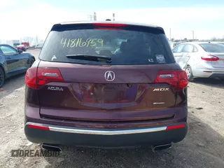 2010 Acura MDX Technology Pkg with VIN 2HNYD2H65AH505244, listed as a IAAI auction lot 41816959 with 139,807 mi miles. Bid and sale history available at carsss.com. Image 16.