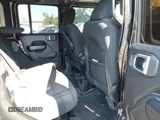 2021 Jeep Wrangler Unlimited Sport S with VIN 1C4HJXDNXMW646194, listed as a IAAI auction lot 42243169 with 44,237 mi miles and . Bid and sale history available at DreamBid. Image 8.