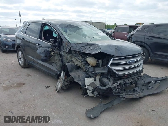 2016 Ford Edge SEL with VIN 2FMPK3J95GBC25316, listed as a IAAI auction lot 42025887 with 1 mi miles. Bid and sale history available at carsss.com. Image 1.