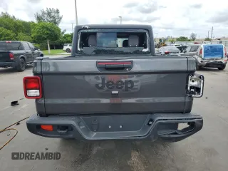 2023 Jeep Gladiator Sport с VIN 1C6HJTAG6PL584627, выставлен на аукционе Copart как лот 65161815 с пробегом 7 020 миль миль и Чистый • Clean title. История ставок и продаж доступна на DreamBid. Изображение 6.