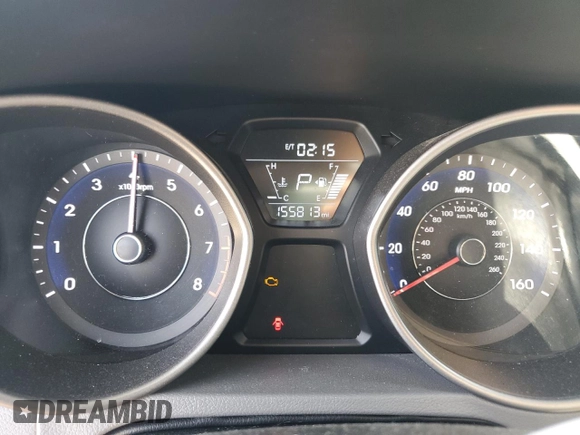 2016 Hyundai Elantra SE with VIN 5NPDH4AEXGH758842, listed as a Copart auction lot 49199524 with 155,813 mi miles and Clean Title. Bid and sale history available at DreamBid. Image 9.