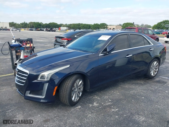 2016 Cadillac CTS Sedan RWD with VIN 1G6AP5SX8G0119984, listed as a IAAI auction lot 42098257 with 98,593 mi miles. Bid and sale history available at carsss.com. Image 18.