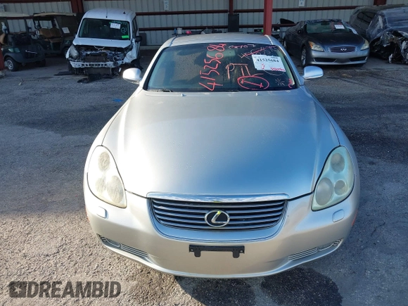 2004 Lexus SC 430 with VIN JTHFN48Y840058908, listed as a IAAI auction lot 41525684 with Not provided miles and . Bid and sale history available at DreamBid. Image 6.