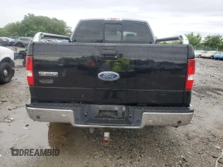2005 Ford F-150 XLT with VIN 1FTPW145X5KE63882, listed as a Copart auction lot 63299475 with 204,166 mi miles and Salvage title. Bid and sale history available at DreamBid. Image 6.
