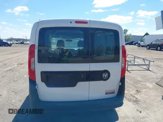 2018 Ram ProMaster City Cargo Tradesman with VIN ZFBERFAB6J6L29222, listed as a IAAI auction lot 41971368 with 142,285 mi miles and . Bid and sale history available at carsss.com. Image 16.