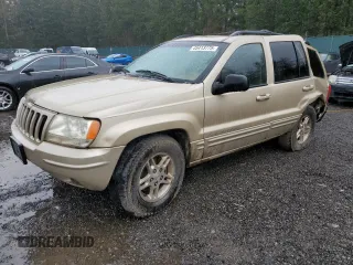 1999 Jeep Grand Cherokee Limited with VIN 1J4GW68N2XC581746, listed as a Copart auction lot 45413775 with 284,226 mi miles and Salvage Title. Bid and sale history available at carsss.com. Image 1.