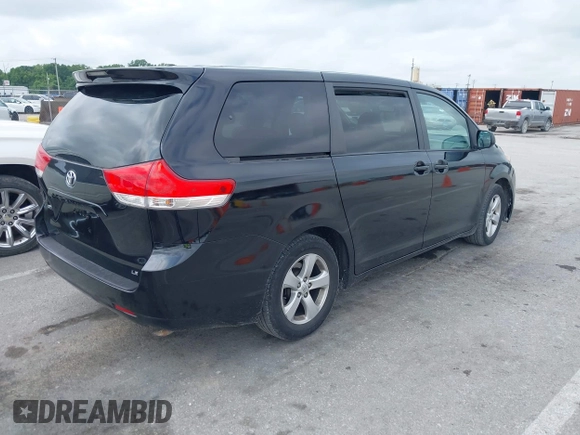 2014 Toyota Sienna LE AAS с VIN 5TDKK3DC6ES429219, выставлен на аукционе IAAI как лот 42787740 с пробегом 171 629 миль миль и . История ставок и продаж доступна на DreamBid. Изображение 4.
