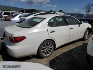 2005 Lexus ES 330 with VIN JTHBA30G255103224, listed as a Copart auction lot 51690245 with 240,143 mi miles and Salvage Title. Bid and sale history available at carsss.com. Image 3.