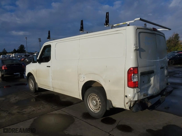 2021 Nissan NV Cargo SV with VIN 1N6BF0KM7MN805104, listed as a Copart auction lot 87334444 with 55,220 mi miles and Salvage Title. Bid and sale history available at carsss.com. Image 2.