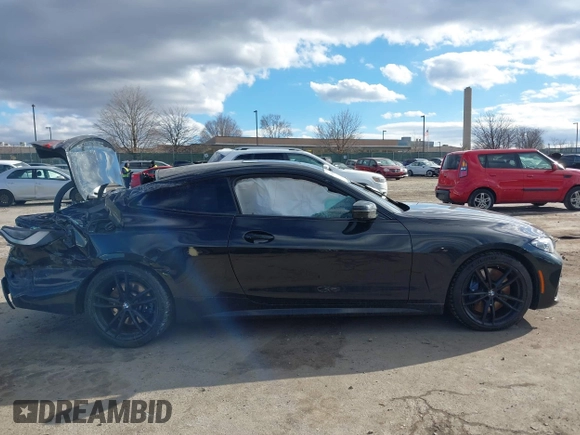 2021 BMW 4 Series M440i xDrive with VIN WBA13AR01MCG19764, listed as a IAAI auction lot 41486485 with Not Provided miles and . Bid and sale history available at DreamBid. Image 12.
