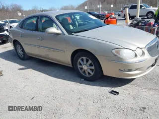2009 Buick LaCrosse CXL with VIN 2G4WD582X91130723, listed as a IAAI auction lot 41840426 with 108,642 mi miles. Bid and sale history available at carsss.com. Image 1.