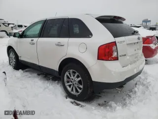 2011 Ford Edge SEL with VIN 2FMDK3JC4BBB06227, listed as a Copart auction lot 37962614 with 128,574 mi miles and Salvage Title. Bid and sale history available at carsss.com. Image 2.