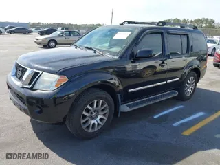 2012 Nissan Pathfinder SV with VIN 5N1AR1NB6CC640545, listed as a IAAI auction lot 41834016 with 163,871 mi miles. Bid and sale history available at carsss.com. Image 2.