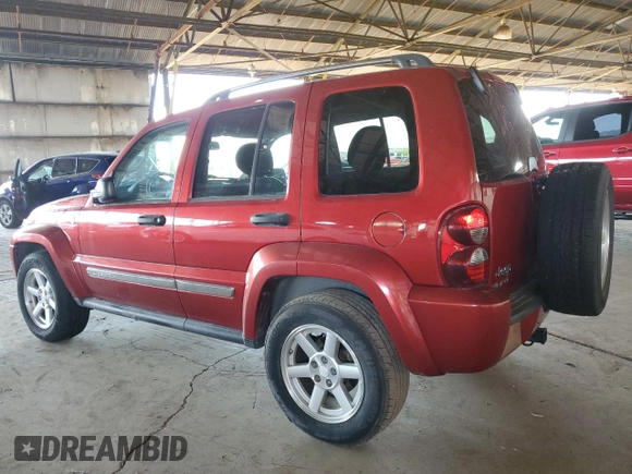 2007 Jeep Liberty Limited with VIN 1J8GL58K37W597251, listed as a Copart auction lot 52823045 with 227,191 mi miles and Salvage title. Bid and sale history available at DreamBid. Image 2.