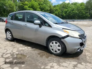 2014 Nissan Note S with VIN 3N1CE2CPXEL353071, listed as a Copart auction lot 56045695 with 88,804 mi miles and Salvage title. Bid and sale history available at DreamBid. Image 4.