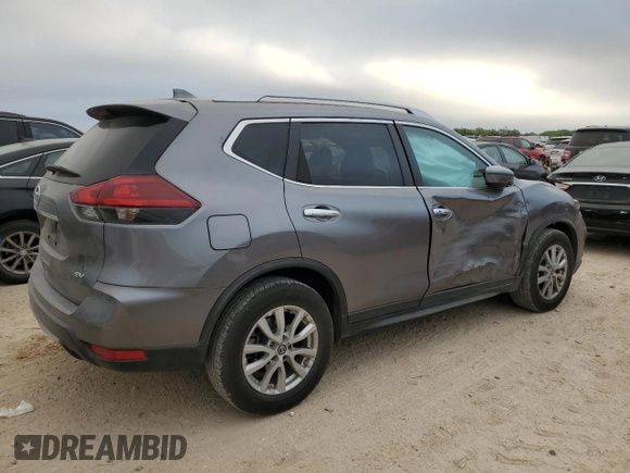 2018 Nissan Rogue S with VIN KNMAT2MT1JP567631, listed as a Copart auction lot 53041915 with 70,745 mi miles and Salvage Title. Bid and sale history available at carsss.com. Image 3.