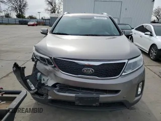 2014 Kia Sorento LX with VIN 5XYKT4A74EG515183, listed as a Copart auction lot 45332975 with 126,082 mi miles and Salvage Title. Bid and sale history available at carsss.com. Image 5.
