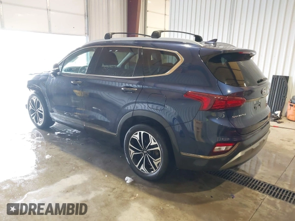 2020 Hyundai Santa Fe Limited with VIN 5NMS5CAA8LH304233, listed as a IAAI auction lot 41288073 with 60,207 mi miles. Bid and sale history available at carsss.com. Image 3.