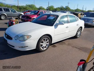 2005 Buick LaCrosse CXS with VIN 2G4WE537351318932, listed as a IAAI auction lot 41614057 with 62,958 mi miles. Bid and sale history available at carsss.com. Image 2.