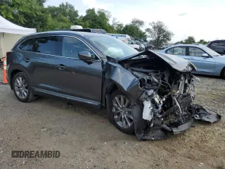 2020 Mazda CX-9 Signature with VIN JM3TCBEY7L0407047, listed as a Copart auction lot 66332084 with 50,119 mi miles and Salvage Title. Bid and sale history available at carsss.com. Image 4.
