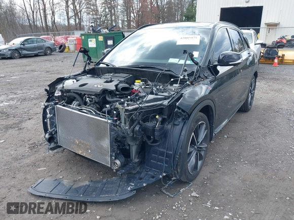 2023 Infiniti QX50 Sport with VIN 3PCAJ5FB8PF109857, listed as a IAAI auction lot 42005975 with 78,220 mi miles and . Bid and sale history available at DreamBid. Image 6.