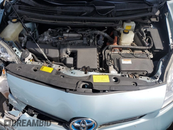 2014 Toyota Prius Four z VIN JTDKN3DU3E1748767, wystawiony jako Copart lot #58175235 z przebiegiem 148 855 mil mil oraz Szkoda całkowita • Salvage title. Historia ofert i sprzedaży dostępna na DreamBid. Obrazek 11.