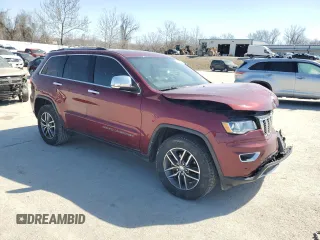 2018 Jeep Grand Cherokee Limited with VIN 1C4RJFBG3JC320317, listed as a Copart auction lot 48704285 with 135,919 mi miles and Salvage Title. Bid and sale history available at carsss.com. Image 4.