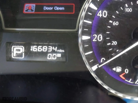 2015 Infiniti QX60 with VIN 5N1AL0MN9FC505314, listed as a IAAI auction lot 41849409 with 166,834 mi miles. Bid and sale history available at carsss.com. Image 15.