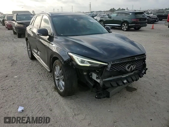 2019 Infiniti QX50 Luxe with VIN 3PCAJ5M12KF133509, listed as a Copart auction lot 57628305 with 52,127 mi miles and Salvage title. Bid and sale history available at DreamBid. Image 14.