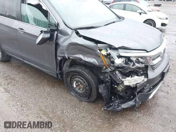 2021 Honda Pilot EX-L with VIN 5FNYF6H5XMB048102, listed as a IAAI auction lot 42346372 with 45,042 mi miles and . Bid and sale history available at DreamBid. Image 6.