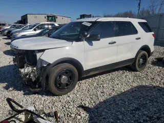 2017 Ford Police Interceptor Utility z VIN 1FM5K8AT2HGB33378, wystawiony jako Copart lot #53235295 z przebiegiem Nie podano mil oraz Czysty tytuł • Clean title. Historia ofert i sprzedaży dostępna na DreamBid. Obrazek 1.